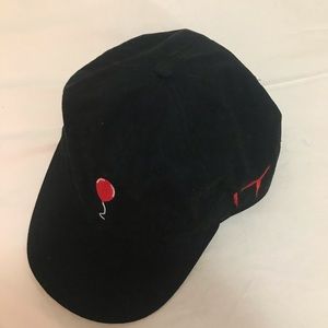 A blackbaseball cap in mint condition!